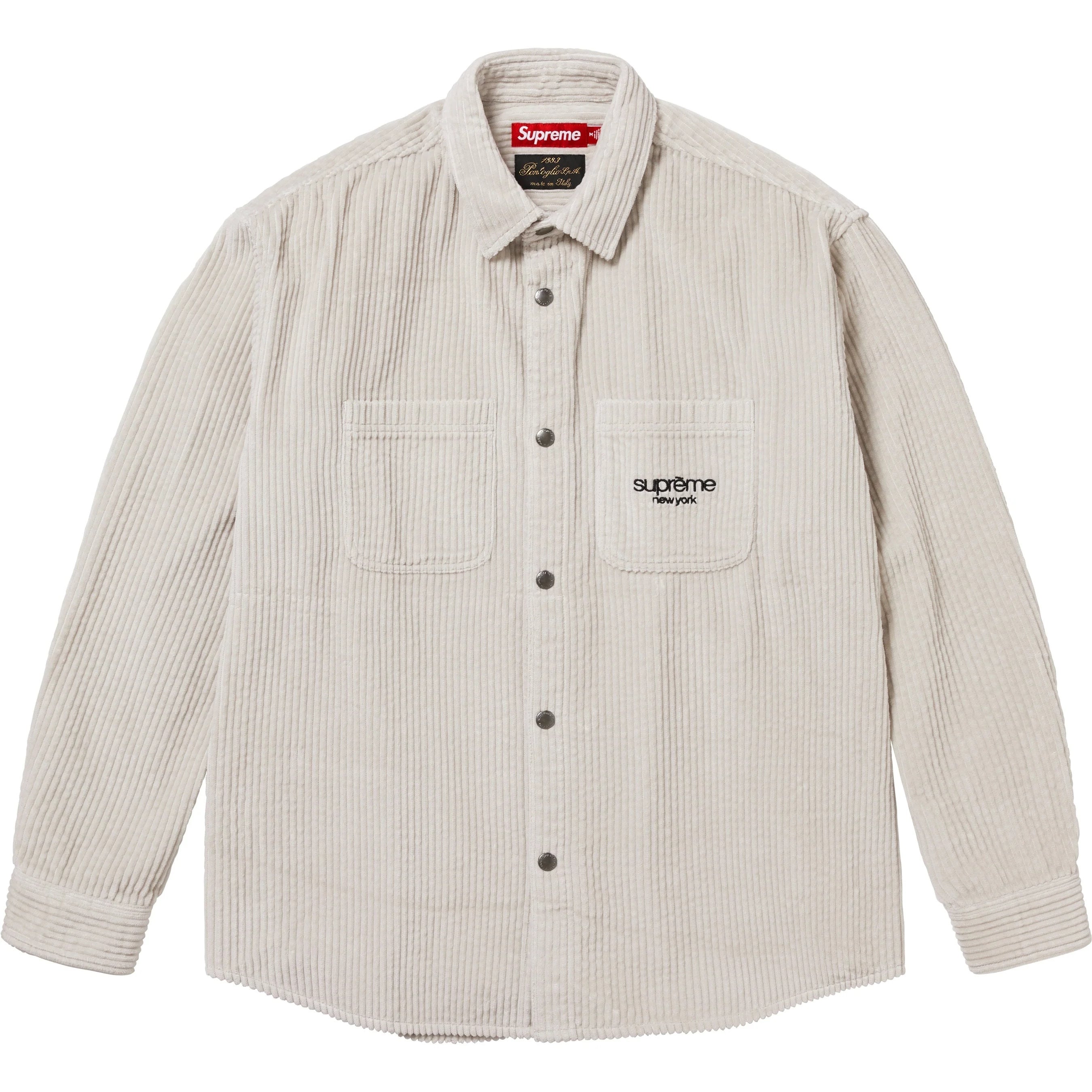 Wide Wale Corduroy Snap Shirt view 6